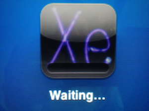 app stuck on waiting