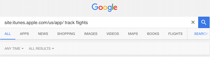 google app search 2